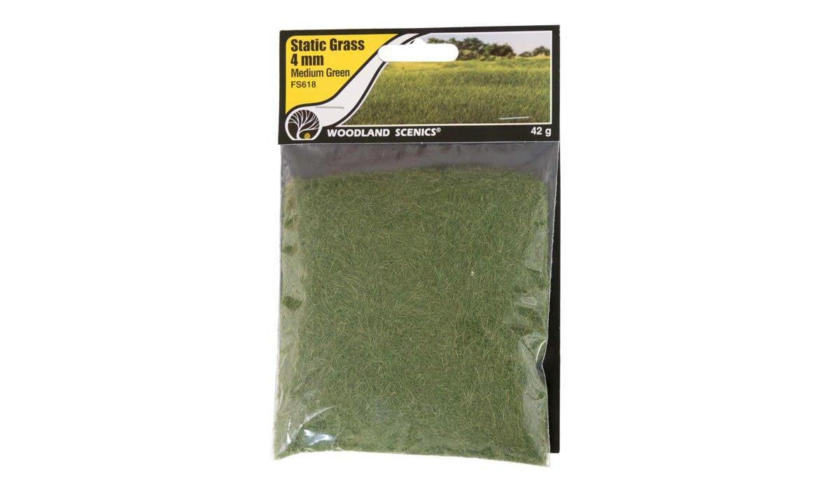 Woodland Scenics Static Grass Medium Green 618